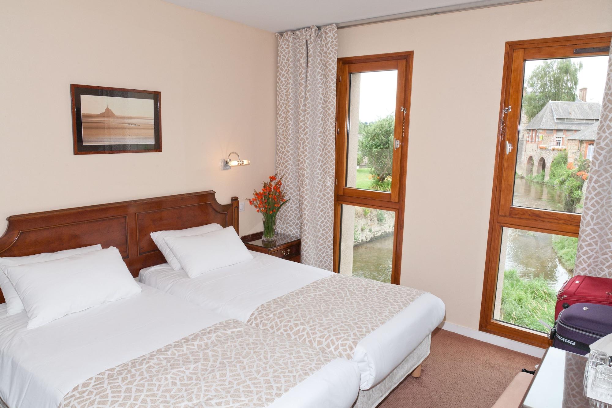 Best Western Le Moulin De Ducey Bagian luar foto