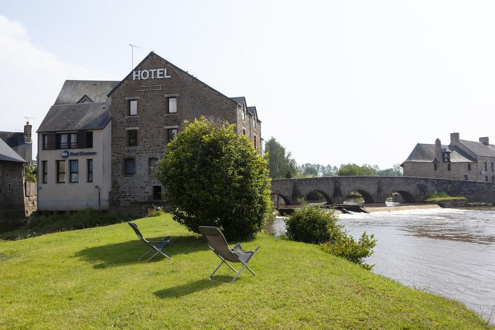 Best Western Le Moulin De Ducey Bagian luar foto