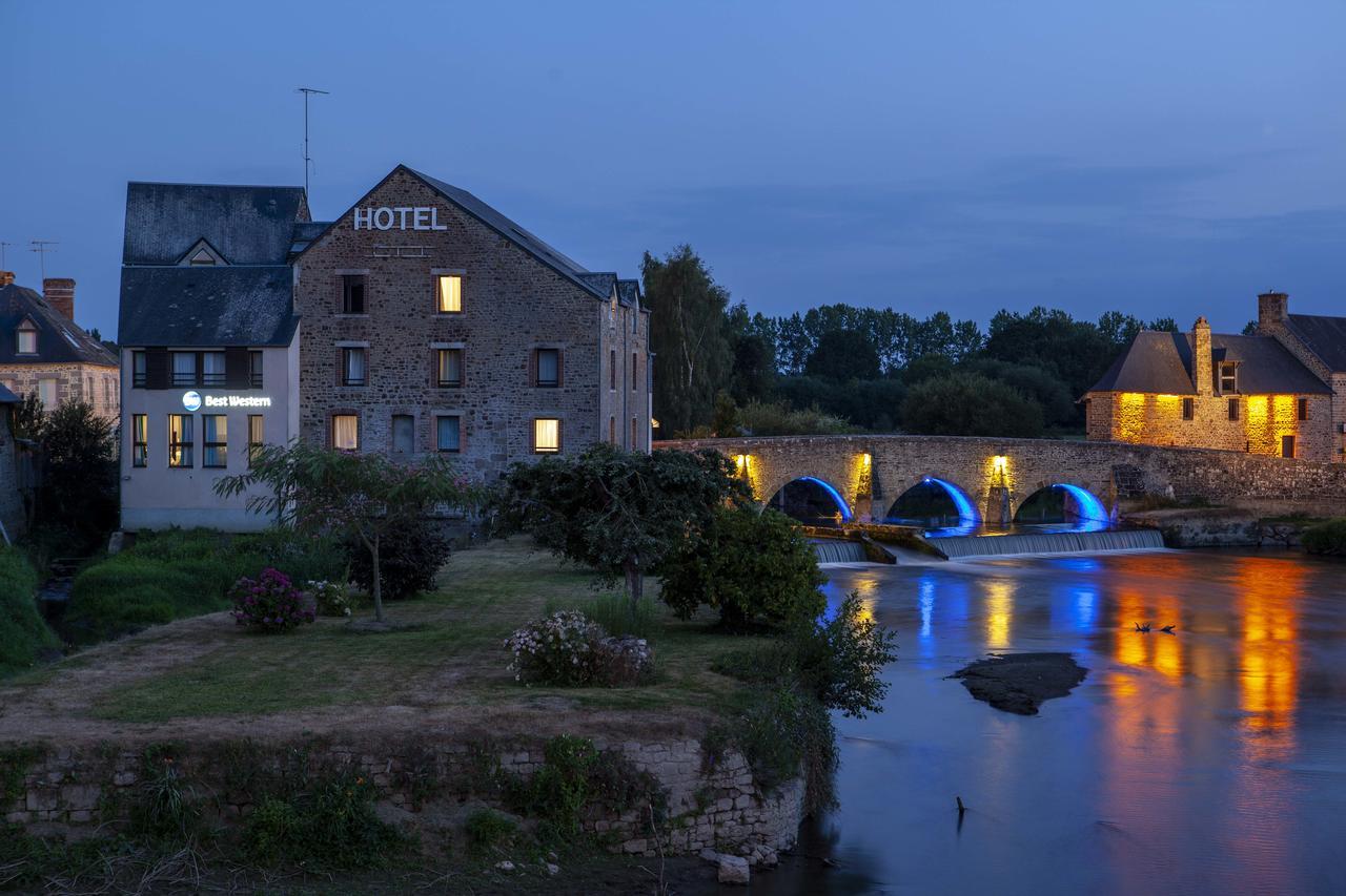 Best Western Le Moulin De Ducey Bagian luar foto